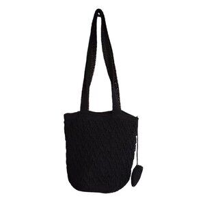 Boho Shoulder Double Strap Bag with Attached Coin Purse